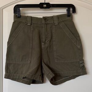 Reformation Olive Women's Cargo Shorts